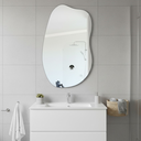 Ver imagem 4 de Espelho Decorativo Orgânico De Parede Dunna Sem Moldura Demoglass A 50 X L 40 cm