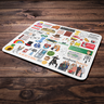 Mouse Pad Geek Icons Moments - Modern Family - Branco - 2