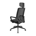 Ver imagem 4 de Cadeira de Escritório Presidente Ergonômica Reclinável com Apoio de Cabeça Motion Preto