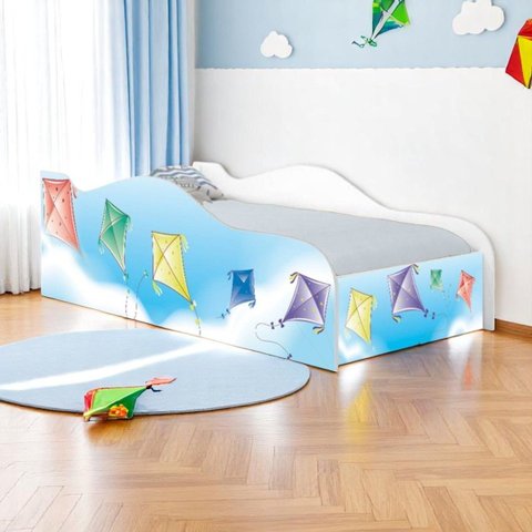 Mini Cama Infantil Pipa com Colchão