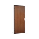 Ver imagem 2 de Kit Porta Madeira com Batente Aço Tradição -215 X 81 Cm R-120 - Mogno:esquerdo