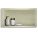 Ver imagem 4 de Nicho para Banheiro e Cozinha Parede Embutir 30x60 Liso Bege