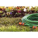 Ver imagem 2 de Mangueira Flex para Jardim Tramontina Verde com Faixa Preta em Pvc 4 Camadas 20 M com Engate Rosquea