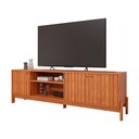 Ver imagem 4 de Rack Ripado Tv até 70 Polegadas 3 Portas 100% Mdf Cinamomo Holanda Permóbili