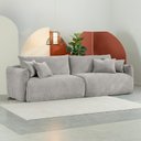 Ver imagem 1 de Sofá 2 Lugares 280cm Comfy CabeCasa MadeiraOriginals Cinza Mescla