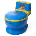 Ver imagem 1 de Penico Infantil Privadinha Vaso Sanitário Troninho Musical com Som de Descarga Patrulha Canina Azul 