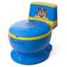 Penico Infantil Privadinha Vaso Sanitário Troninho Musical com Som de Descarga Patrulha Canina Azul  - 1