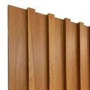 Ver imagem 6 de Painel Ripado de Madeira para Sala Quarto 134x250cm Bairon D03 Freijó - Lyam Decor