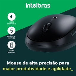 Mouse Intelbras Sem Fio Msi100 - 4290008 [F004] - 6