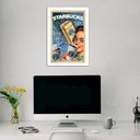 Ver imagem 1 de Quadro Propaganda Antiga Café 33x24cm:moldura Branca