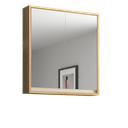 Ver imagem 3 de Armário de Banheiro 60cm 02 Portas com Espelho Ref 630 Cewal - Itapuã/off White