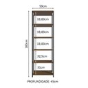 Ver imagem 4 de Estante Multiuso para Lavanderia 59cm