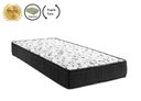 Ver imagem 4 de Cama Box Baú Solteiro Conforto Sintético Branco + Colchão Solteiro Conforto Espuma D23 Com EPS 17x88