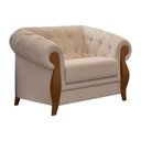 Ver imagem 5 de Conjunto Sofá 3 Lugares e Poltrona Pugle Bouclé Suave Bege - Sallar Home
