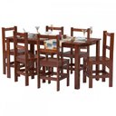 Ver imagem 2 de Mesa de Jantar 6 Lugares Paris Mogano - Lanes