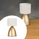 Ver imagem 3 de Abajur Luminaria de Mesa Clássico Moderno Elegante Bojudo Decoração Casa Sala Quarto Escritório