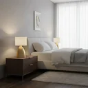 Ver imagem 2 de Abajur Luminaria de Mesa Clássico Moderno Elegante Bojudo Decoração Casa Sala Quarto Escritório