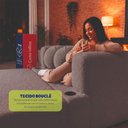 Ver imagem 6 de Sofá Cama Hali 1,50m Xpand Tech Tecido Bouclê Cinza Escuro Cama Inbox