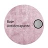 Tapete Redondo 1,50m Quarto Sala Escritório Pelo Macio.:rosa - 4