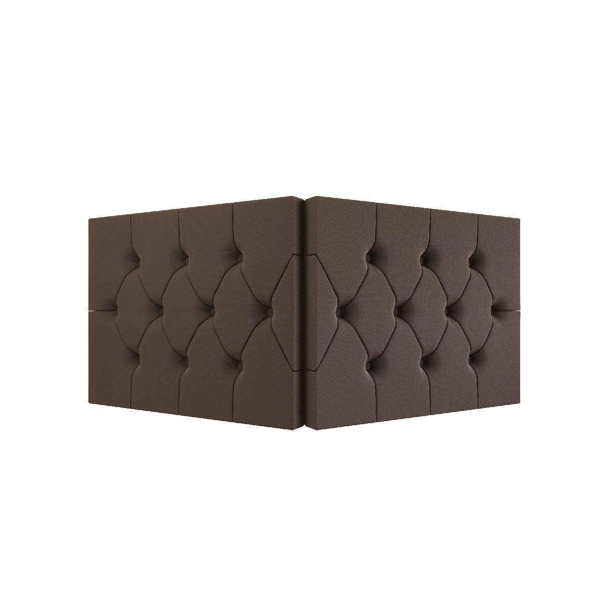 Cabeceira Cama de Solteiro Elisa 0.90 - Gt Magazine:marrom