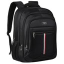 Ver imagem 1 de Mochila Bolsa Bag Executiva Notebook até 18,5 com 40 Litros - Preto