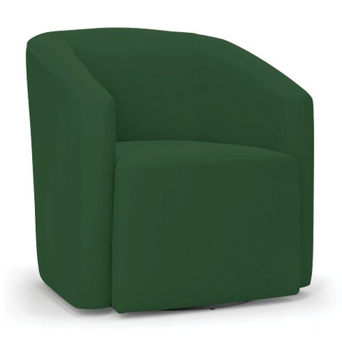 Poltrona Decorativa Base Giratória Stella Max Veludo D03 - D’Rossi