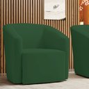 Ver imagem 2 de Poltrona Decorativa Base Giratória Stella Max Veludo D03 - D’Rossi