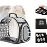 Mochila Pet Visão Panorâmica Transporte Cachorro Gato Grande - 6
