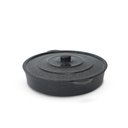 Ver imagem 6 de Paejeira Paellera Fundida Alumínio Batido Grosso com Tampa 30cm - Preto