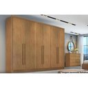 Ver imagem 1 de Guarda Roupa 6 Portas e 8 Gavetas Robust-livorno Cumaru - Novo Horizonte