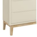 Ver imagem 3 de Cômoda Gaveteiro Classic New Areia Fosco com Natural - Reller