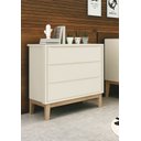 Ver imagem 2 de Cômoda Gaveteiro Classic New Areia Fosco com Natural - Reller