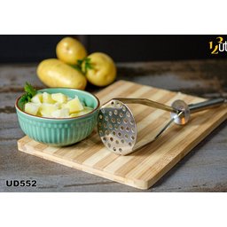 Amassador Espremedor de Batatas Reforçado Todo em Aço Inox - 2