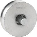 Ver imagem 2 de Roldana p/ Portão 2.1/2" Tipo U Aço Zincado R.Pino Vonder