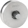 Roldana p/ Portão 2.1/2" Tipo U Aço Zincado R.Pino Vonder - 2