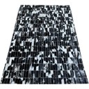 Ver imagem 1 de Tapete de couro preto branco malhado 1,00x1,50 s/b pç 3x9cm