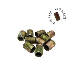 Rosca Postiça Bucha Roscada - M8 Ao M12 - 30 Peças - 3