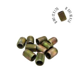 Rosca Postiça Bucha Roscada - M8 Ao M12 - 30 Peças - 4