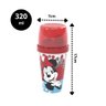 Mini Shakeira Minnie Mouse Disney Vermelho 320ml - Plasútil - 3