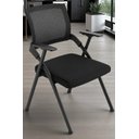 Ver imagem 4 de Conjunto 6 Cadeiras de Escritório Dobrável Axis - Preta