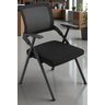 Conjunto 6 Cadeiras de Escritório Dobrável Axis - Preta - 3