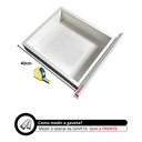 Ver imagem 4 de Par de Corrediça Telescópica Gaveta Reforçada 40cm H45