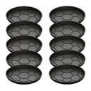 Ver imagem 1 de Kit 10 Chapa Petisco Redonda Copa 2022 de Ferro Fumil 20x2cm