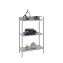 Ver imagem 2 de Estante de Livros Industrial 60CMX104CM 3 Prateleiras Active Yescasa Branco/Snow