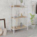 Ver imagem 7 de Estante de Livros Industrial 60CMX104CM 3 Prateleiras Active Yescasa Marrom