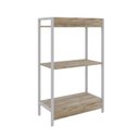 Ver imagem 6 de Estante de Livros Industrial 60CMX104CM 3 Prateleiras Active Yescasa Marrom