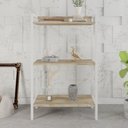 Ver imagem 1 de Estante para Livros Industrial 3 Prateleiras 104cmx60cm Active Yescasa