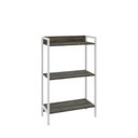 Ver imagem 3 de Estante de Livros Industrial 60CMX104CM 3 Prateleiras Active Yescasa Marrom