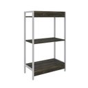 Ver imagem 6 de Estante de Livros Industrial 60CMX104CM 3 Prateleiras Active Yescasa Marrom