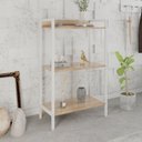 Ver imagem 7 de Estante de Livros Industrial 60CMX104CM 3 Prateleiras Active Yescasa Marrom